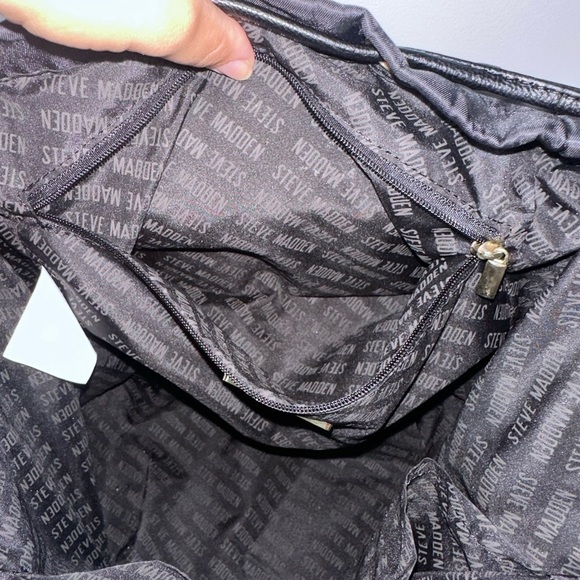 Steve Madden Nylon Blackpack in Black School College - Picture 11 of 13